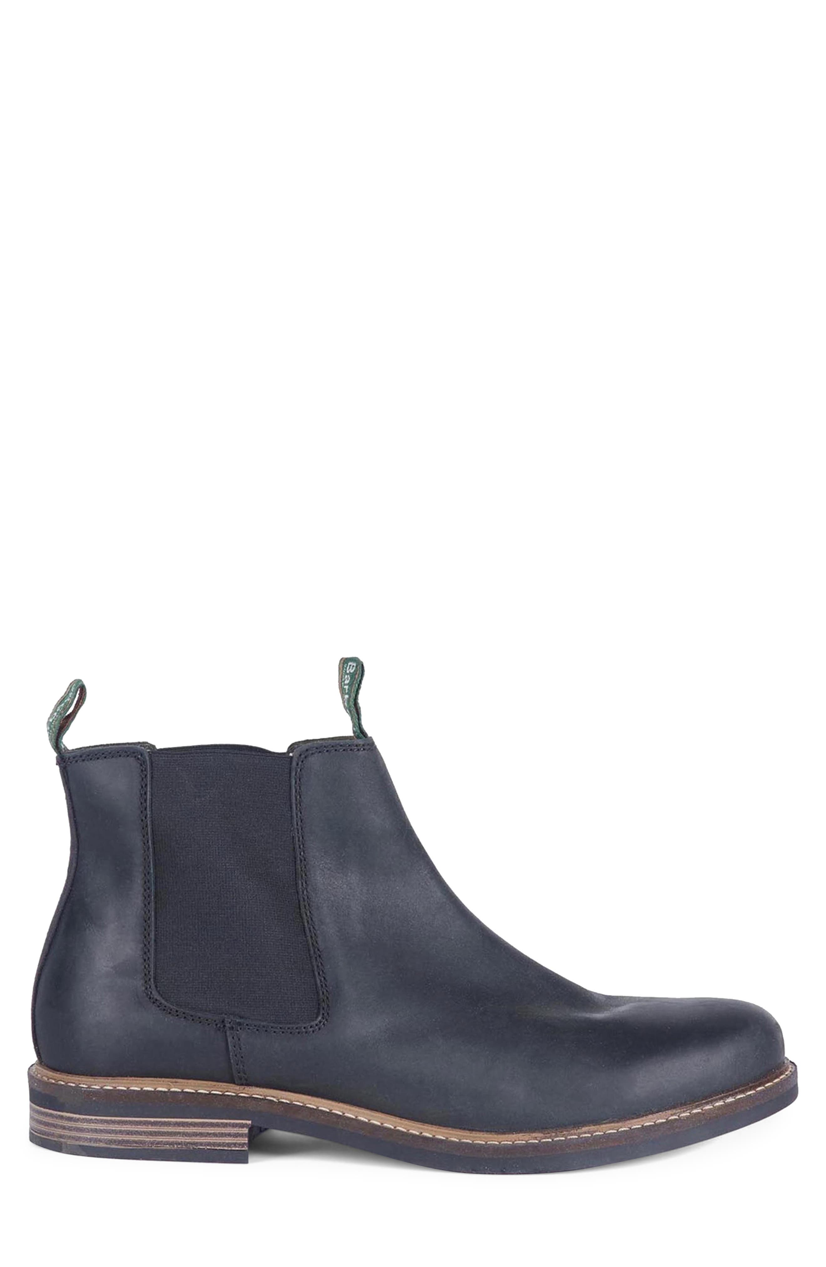 Barbour Farsley Chelsea Boot, Alternate, color, Black