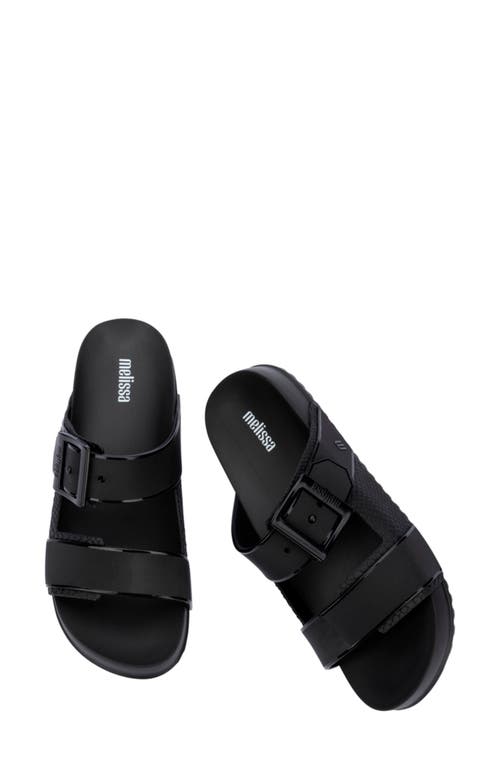 Shop Melissa Cozy Connection Slide Sandal In Black