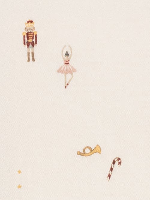 Colored Organics Organic Holiday River Bodysuit In Neutral