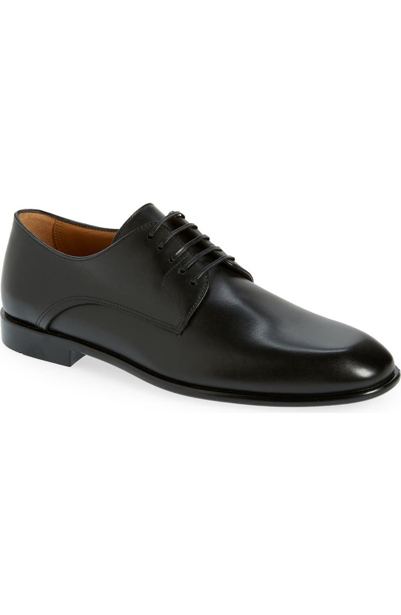 FERRAGAMO Fosco Plain Toe Calfskin Derby, Main, color,