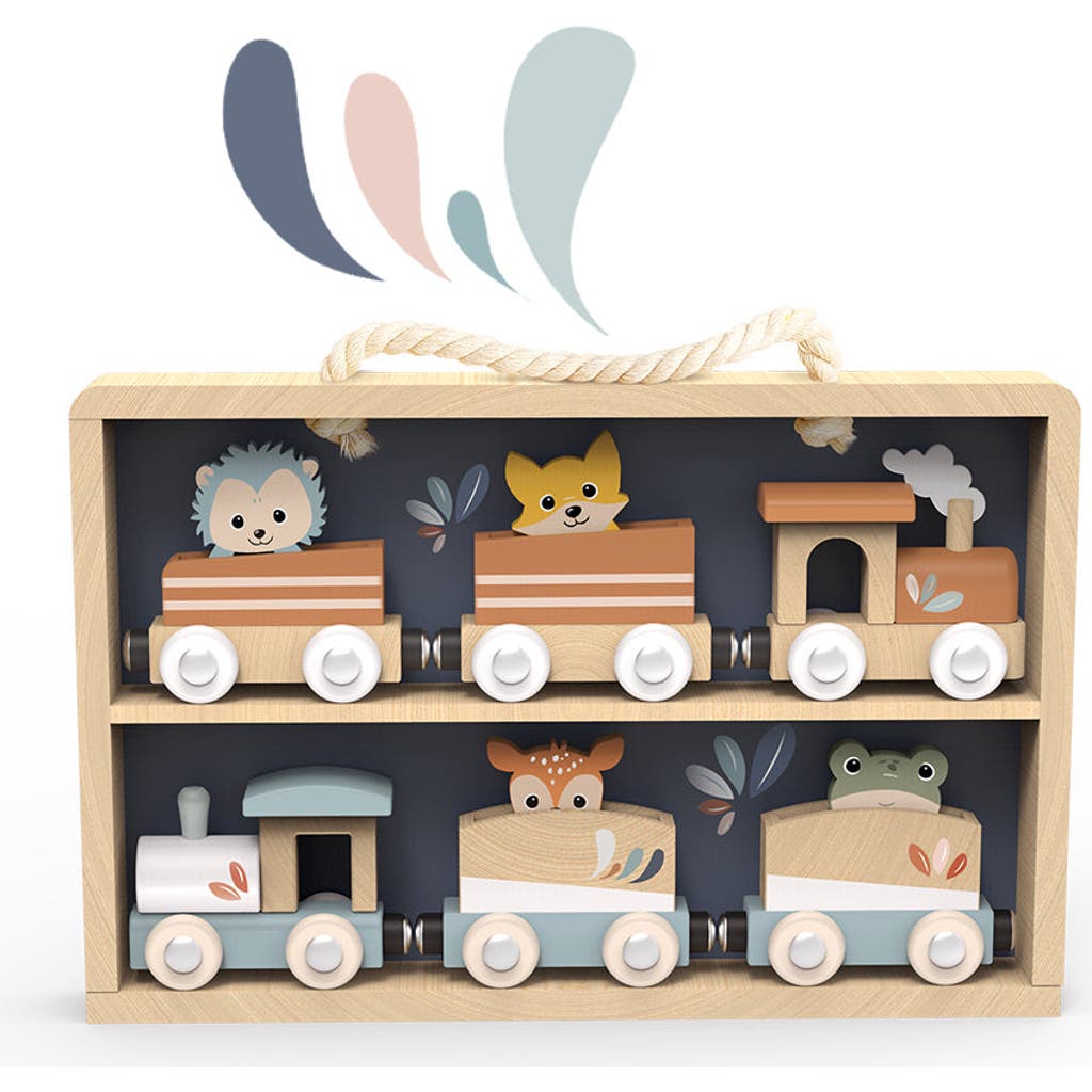Speedy Monkey Train Set Display Case In Multi