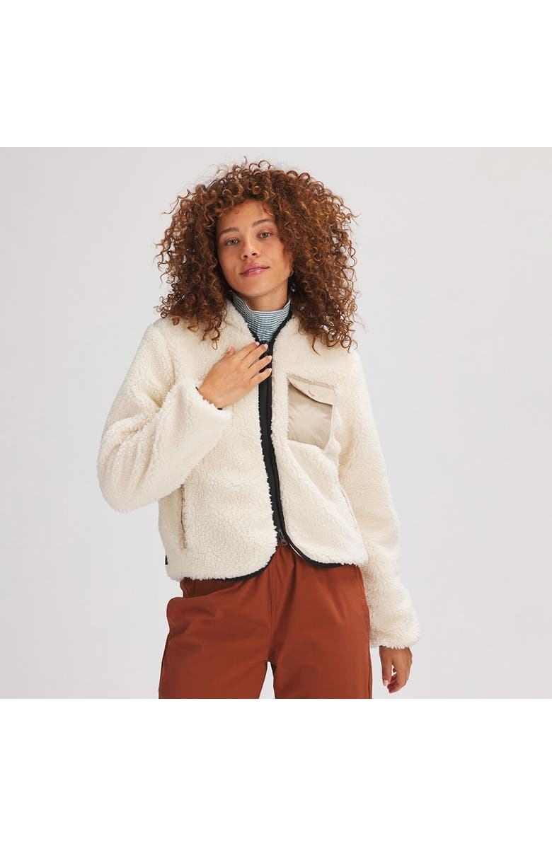 Stoic Bomber - Women
s, Main, color, Egret