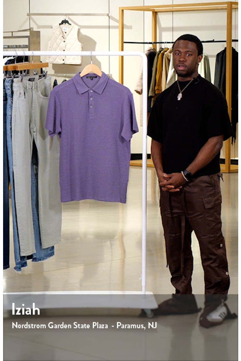 Cloverdale Waffle Knit Polo video