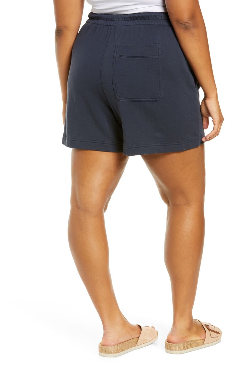 Vince Cotton Fleece Drawstring Shorts, Alternate, color, 
