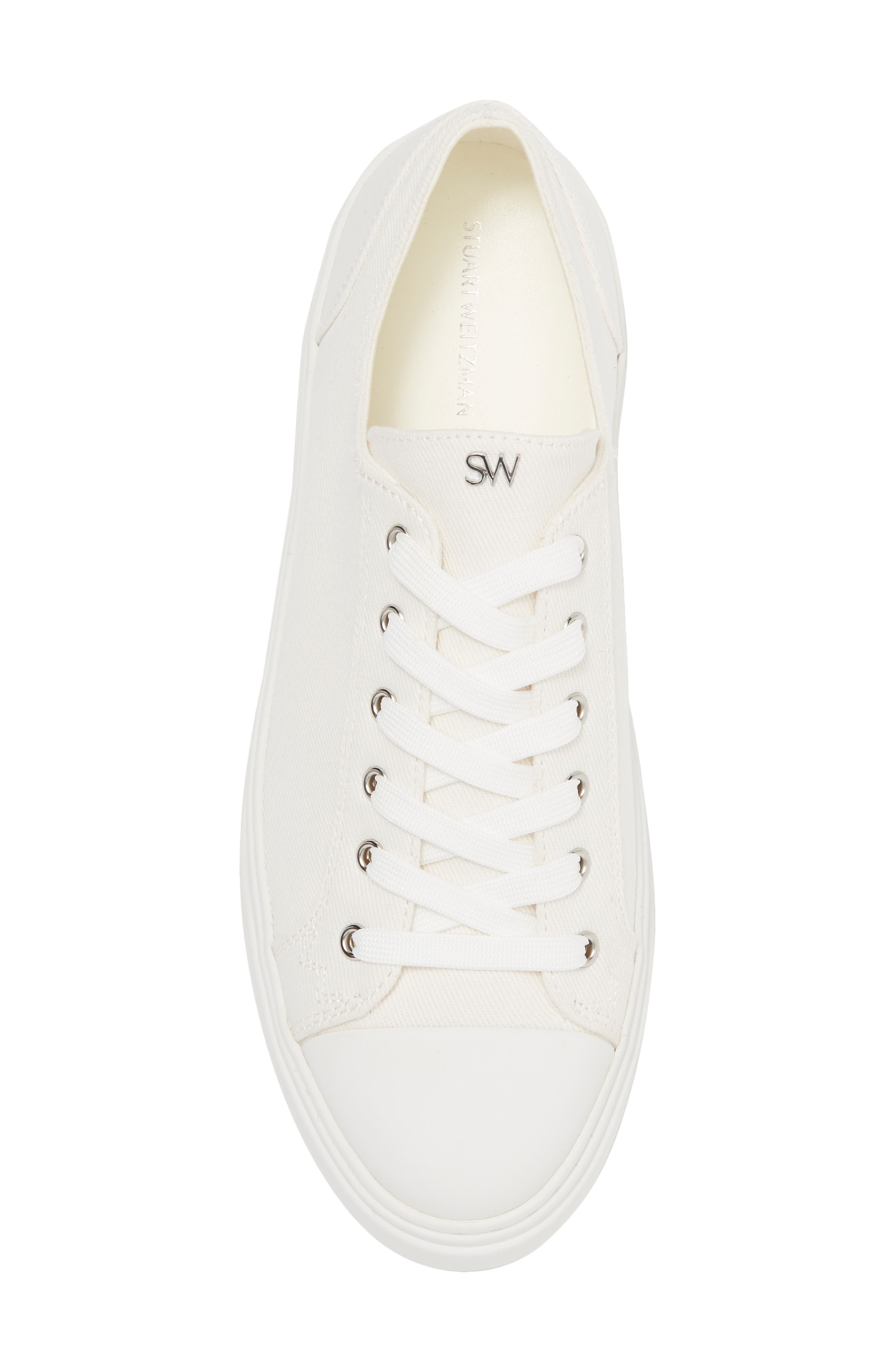 Stuart Weitzman Sammy Low Top Sneaker, Alternate, color, 