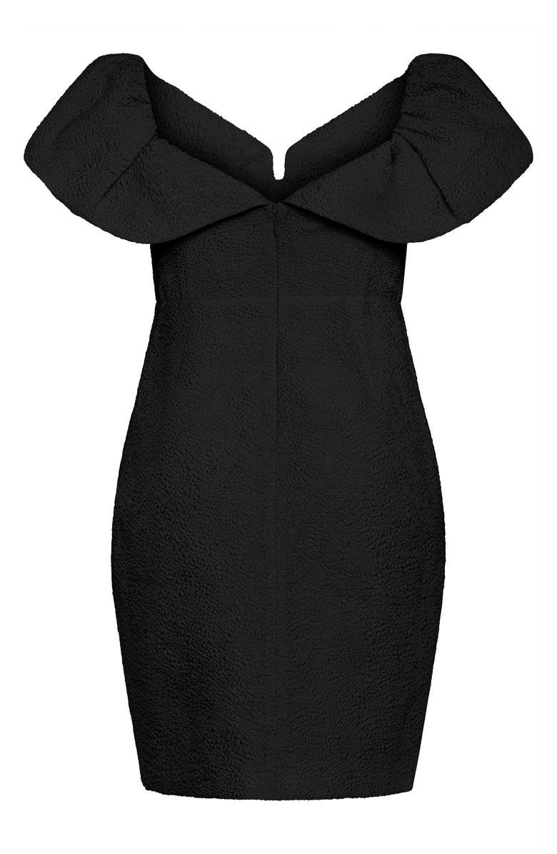 City Chic Jez Off the Shoulder Minidress, Alternate, color, 