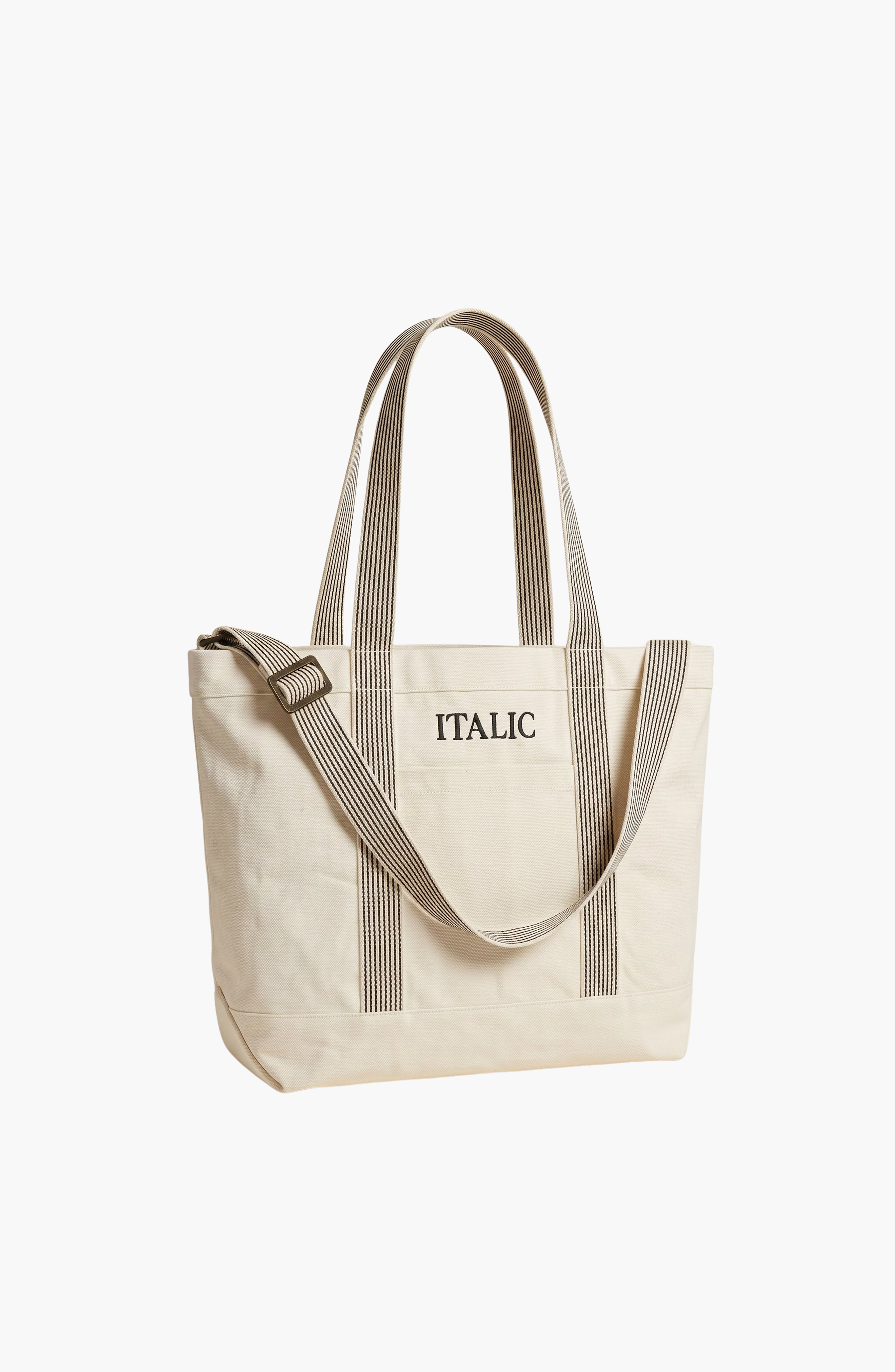 Italic Beach Tote, Main, color, NO COLOR