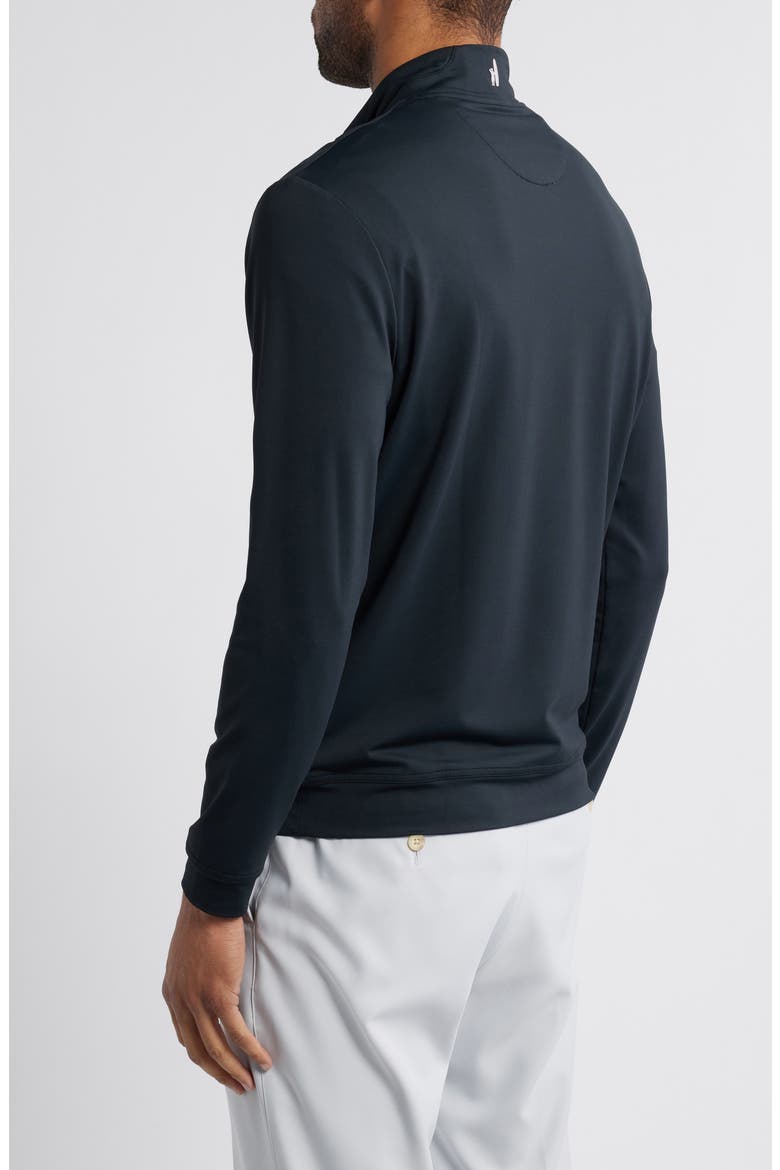 Motion Performance Quarter Zip Pullover, Alternate, color, BLACK