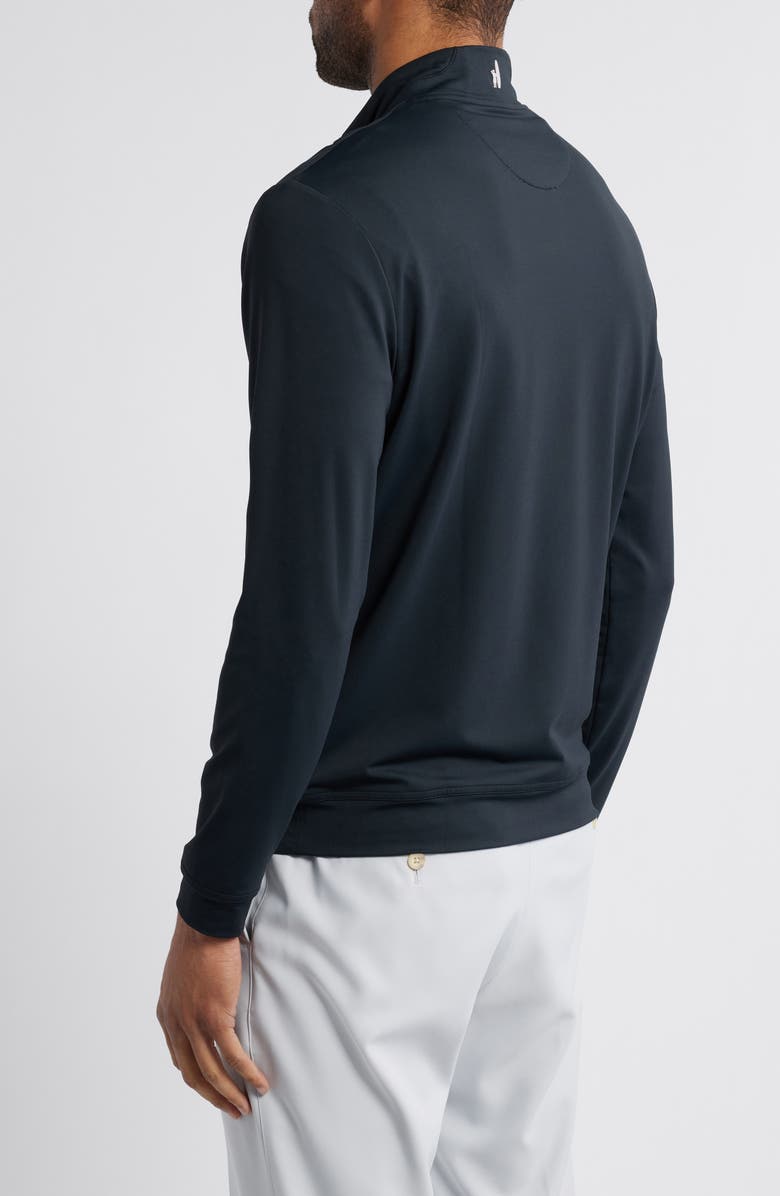 johnnie-O Motion Performance Quarter Zip, Alternate, color, Black