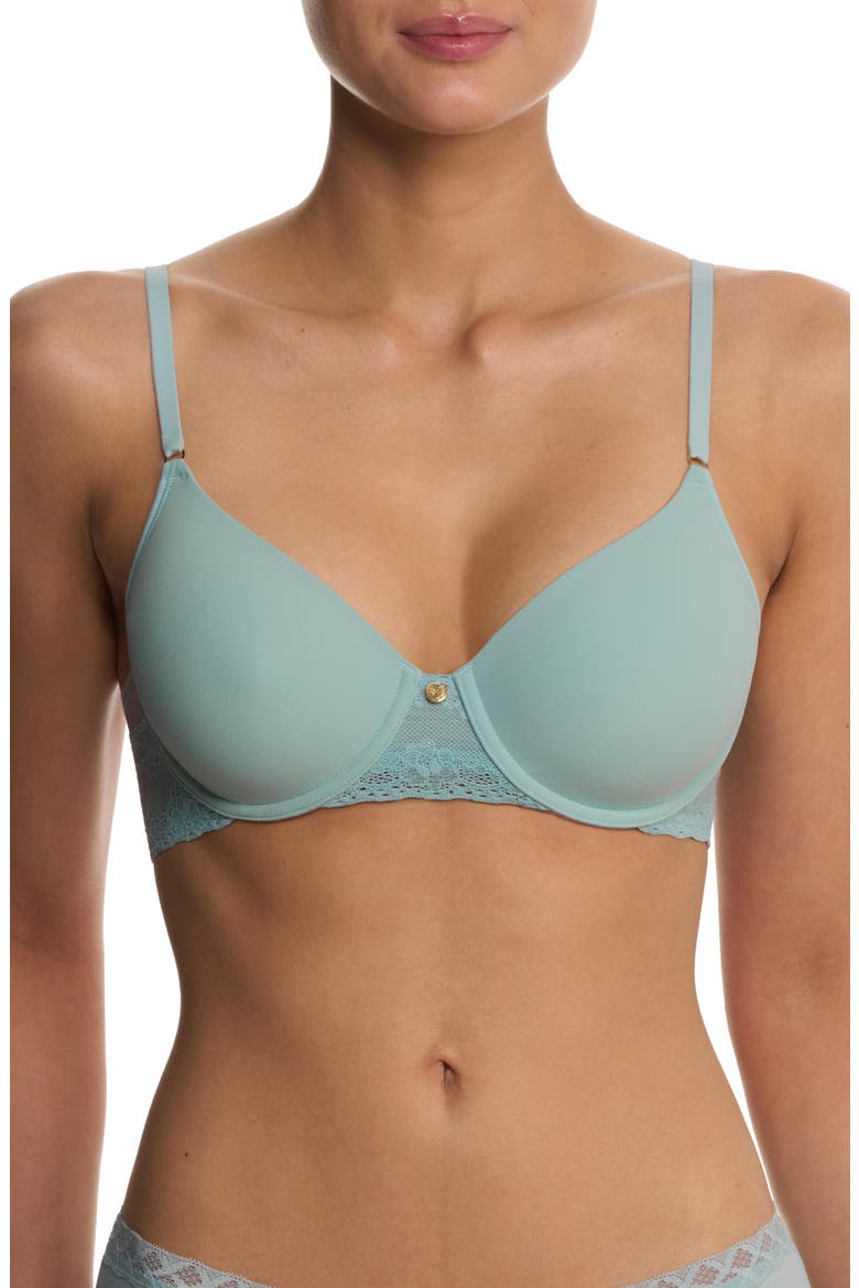 Bliss Perfection Comfort Underwire T-Shirt Bra, Main, color, Blue Meadow