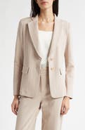 Emporio Armani Chevron Stretch Cotton Blend Jersey Jacket