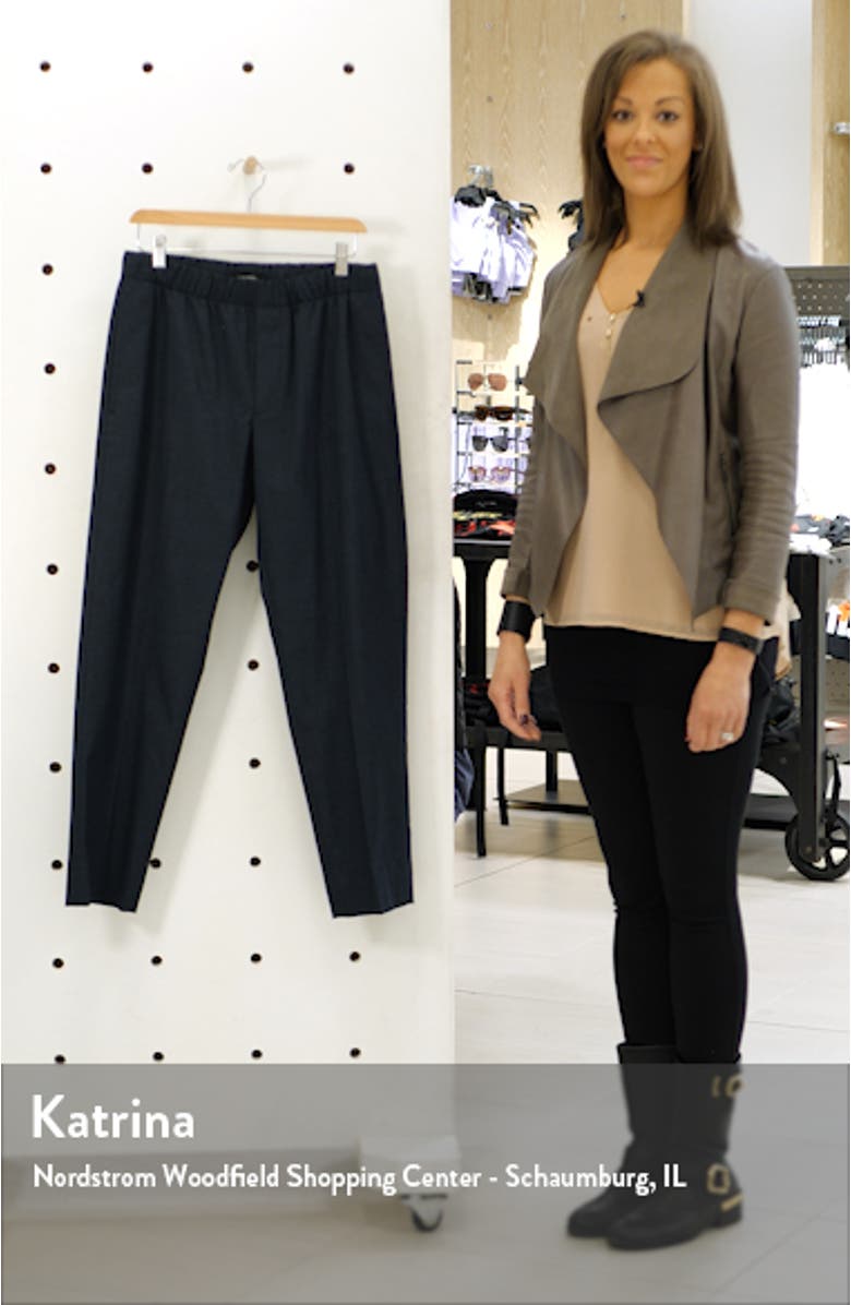 Elastic Waist Slim Fit Pants, sales video thumbnail