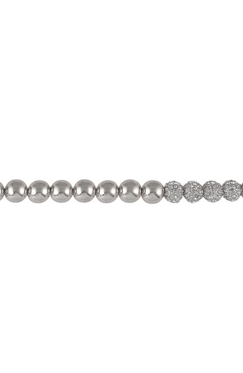 Laundry By Shelli Segal Beaded Necklace In Metallic