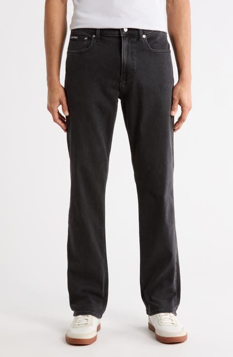 Straight Leg Jeans (Black Peak)