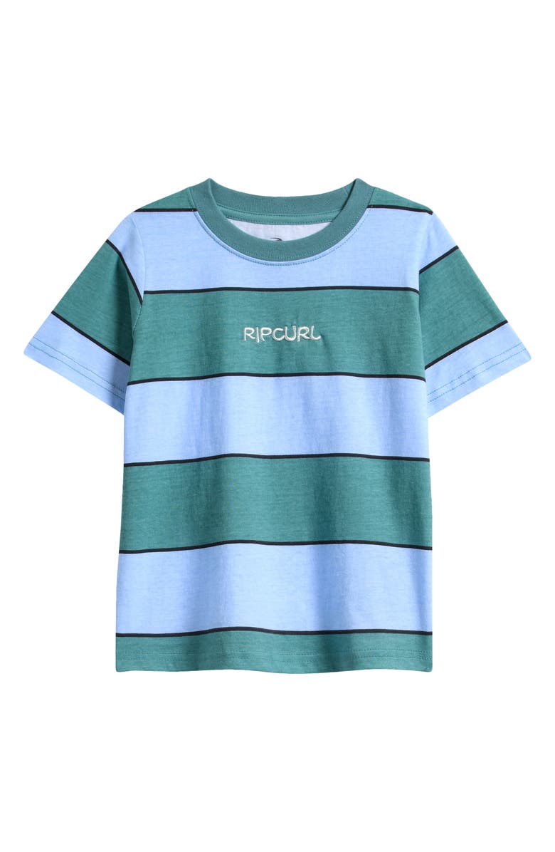 Rip Curl Kids' Stripe Cotton T-Shirt, Main, color,