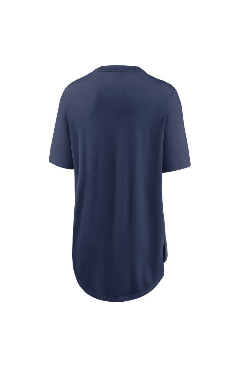 Nike Women's Nike Navy Detroit Tigers Mascot Outline Weekend Tri-Blend T-Shirt, Alternate, color, 