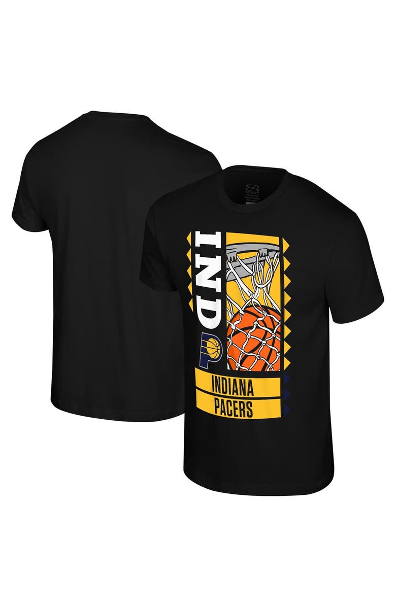 Stadium Essentials Men's Stadium Essentials Black Indiana Pacers Ballin T-Shirt, Main, color, Black