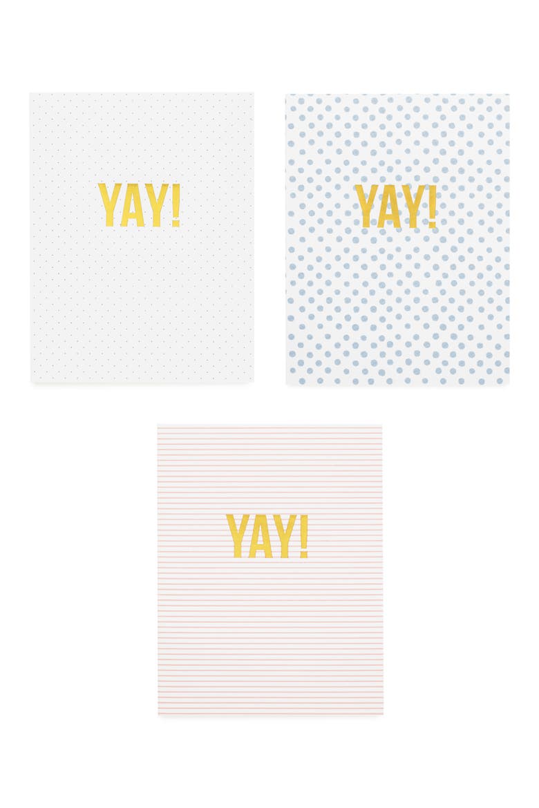 Cards for Every Occasion Assorted Set of 12 Notecards & Envelopes, Alternate, color, WHITE