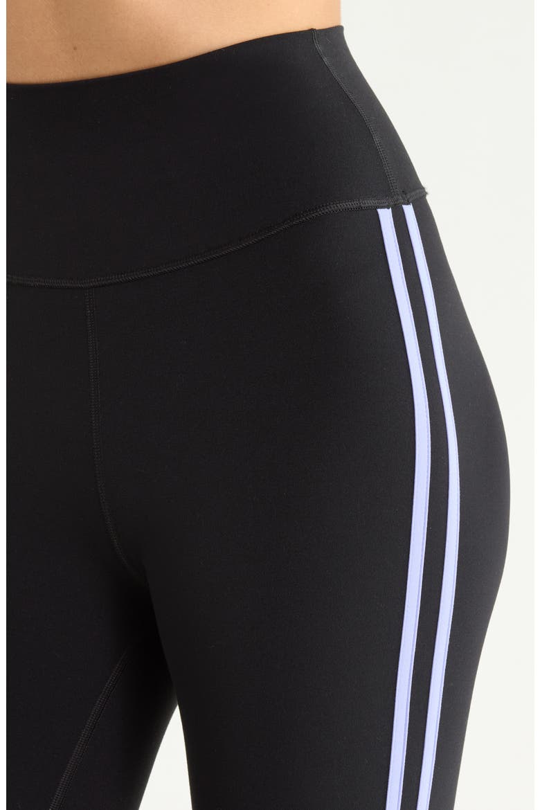 Ella Airweight Leggings, Alternate, color, BLACK/ PURPLE HAZE