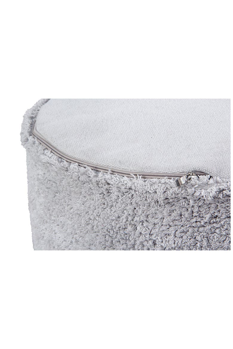 Chill Pouf, Alternate, color, PEARL GREY