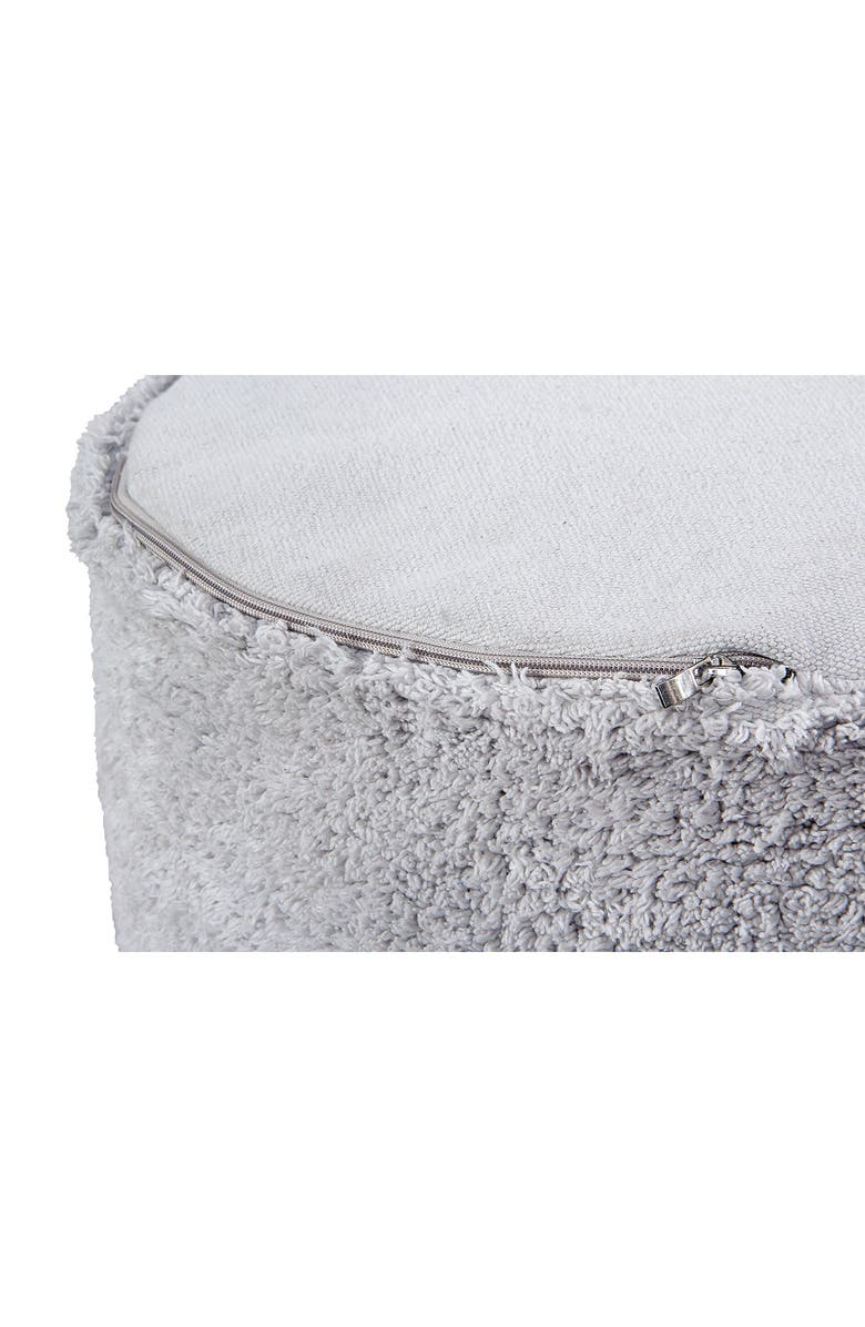 Lorena Canals Chill Pouf, Alternate, color, Pearl Grey