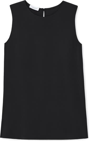 Lafayette outlets 148: Sleeveless Midweight Jersey Top size XS in Black - NEW