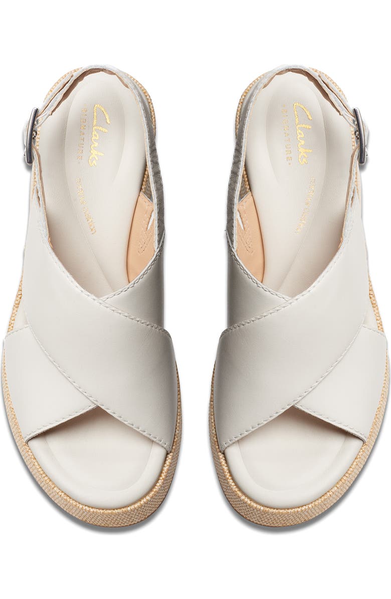 Clarks<sup>®</sup> Manon Wish Wedge Slingback Sandal, Alternate, color,