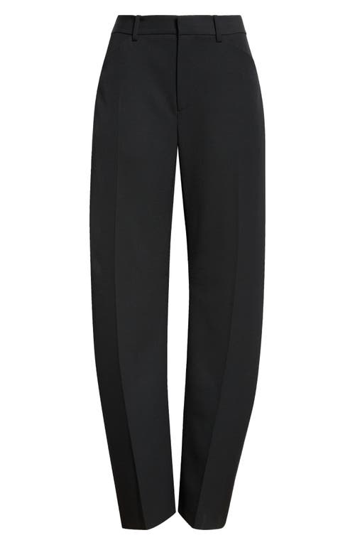 Alexander Wang Balloon Leg Wool Trousers In Black