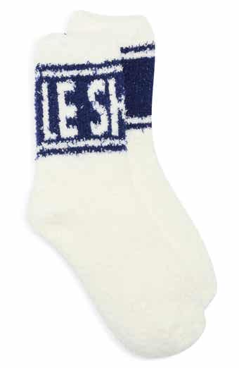 WORN/WEST Le Ski Stripe Cozy Crew Socks