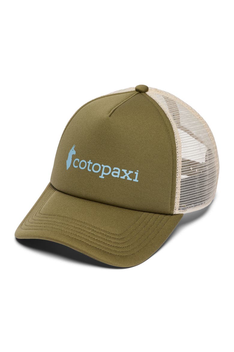 Vintage Trucker Hat, Main, color, Moss