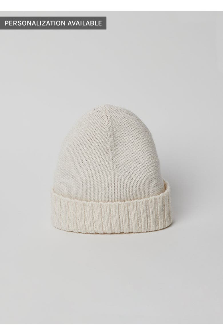 Classic Cashmere Slouch Hat, Main, color, Ivory