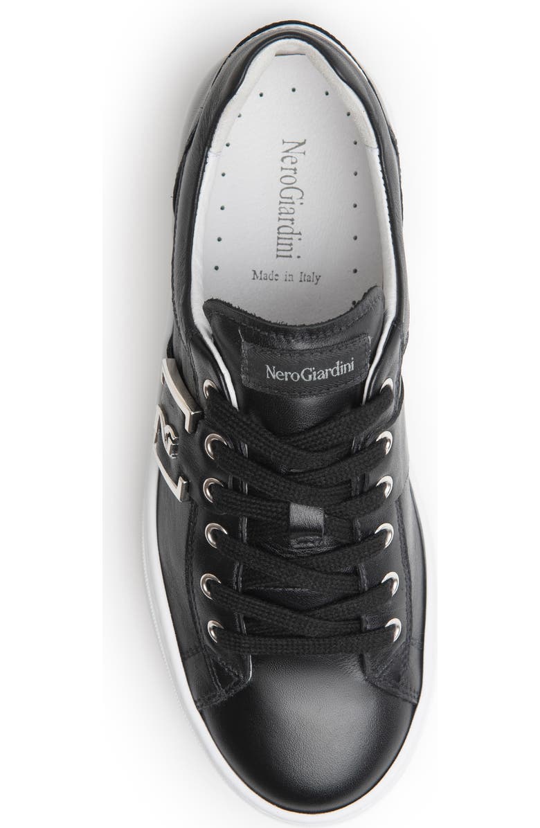 NeroGiardini Logo Plate Skate Sneaker, Alternate, color,