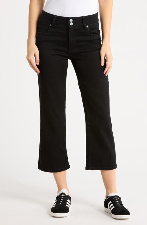 Lucky High Waist Wide Leg Ankle Jeans