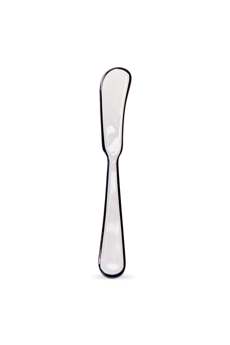 Monroe Enamel Spreader White Multi White Multi Stainless Steel Everyday, Main, color, White