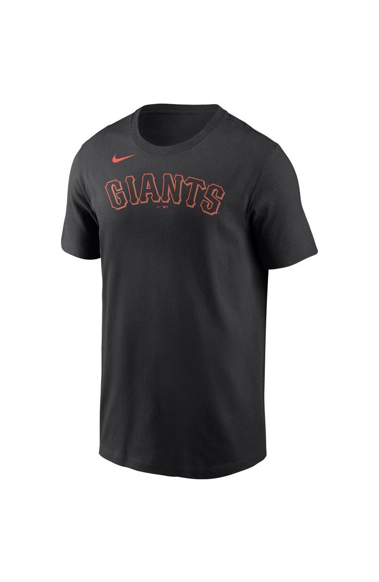 Nike Men's Nike Mike Yastrzemski Black San Francisco Giants Name & Number T-Shirt, Alternate, color, 