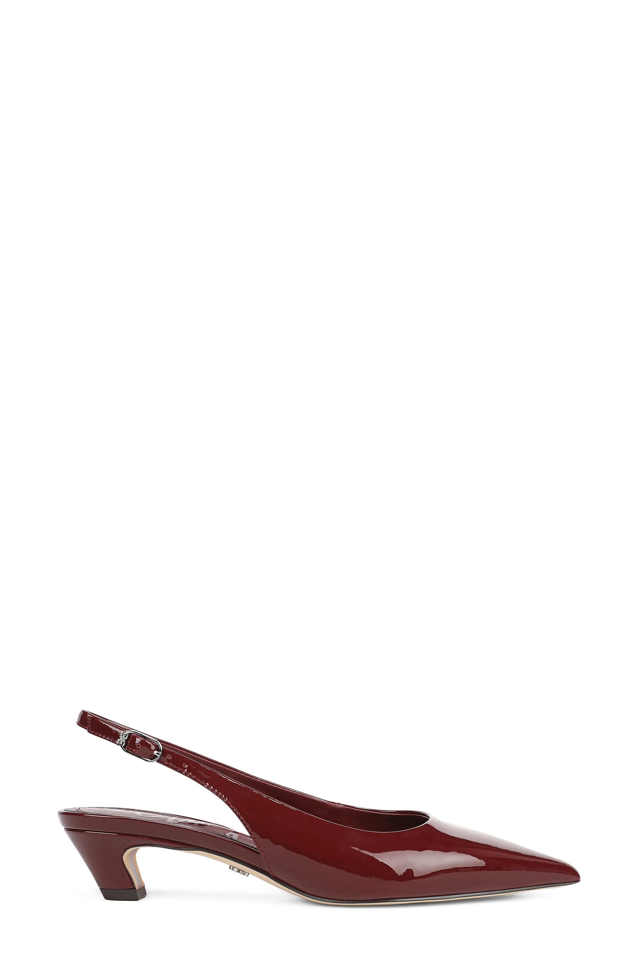 Finch Slingback Pointed Toe Pump, Alternate, color, FRENCH MERLOT