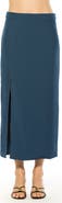 Alexia Admor Side Slit Midi Skirt
