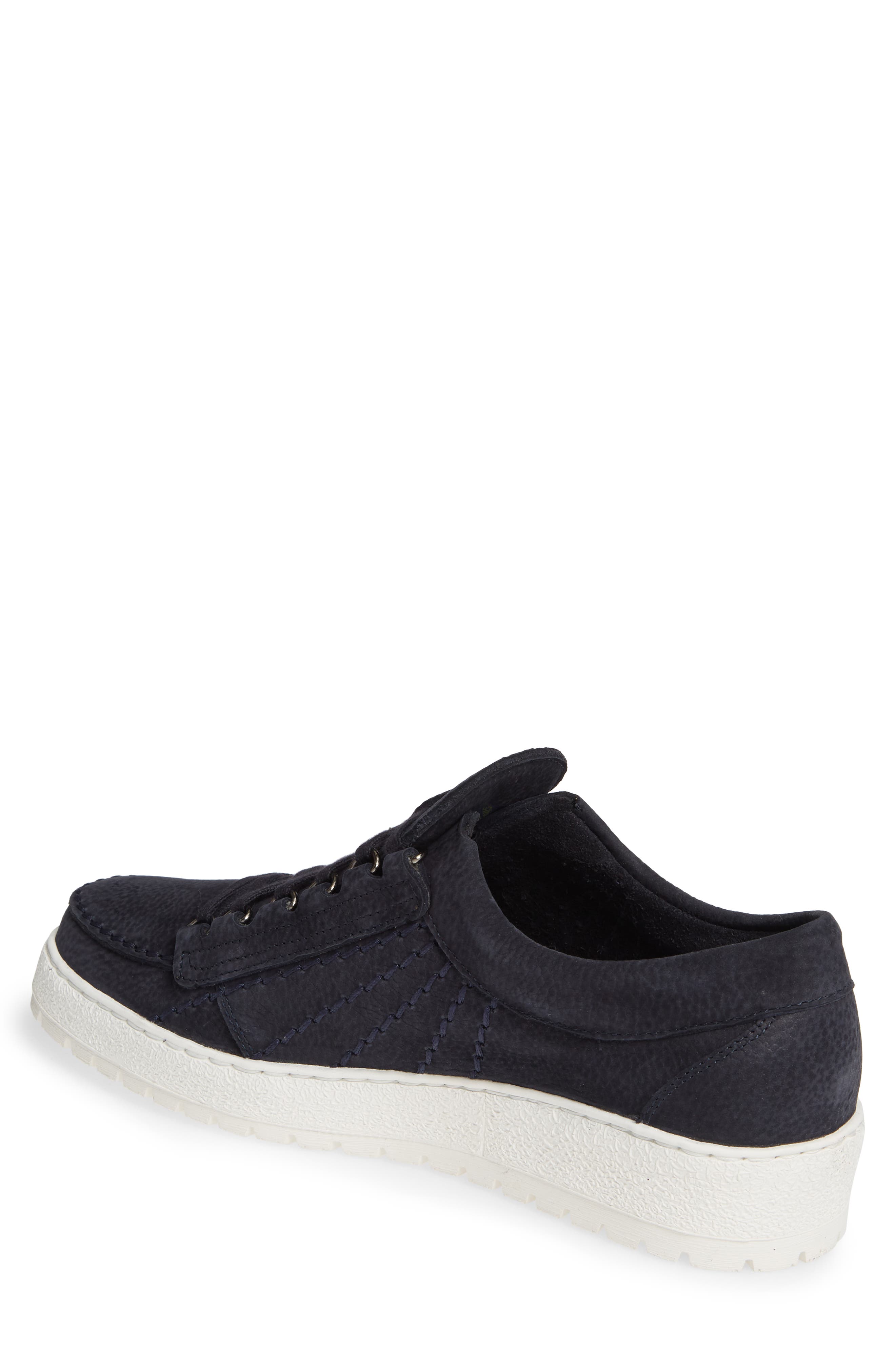 Rainbow Sneaker, Alternate, color, NAVY NUBUCK