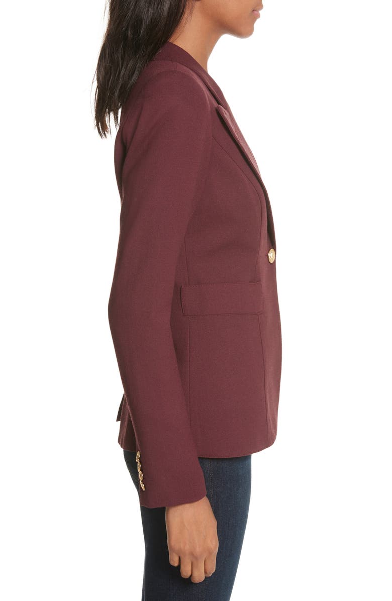 Smythe 'Duchess' Single Button Blazer, Alternate, color, 