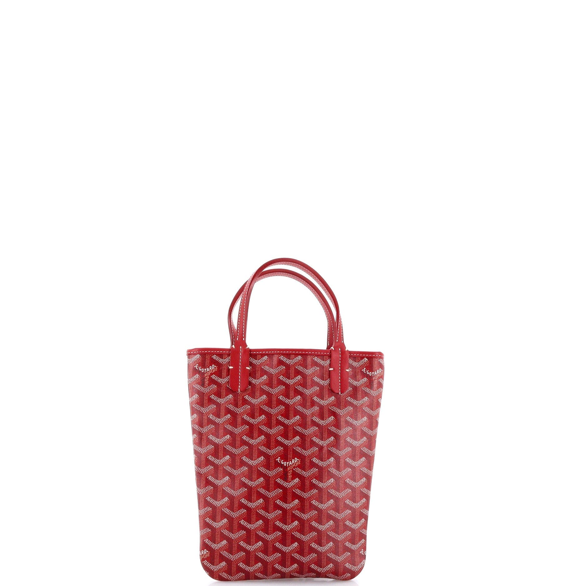 Poitiers Tote Coated Canvas Mini, Alternate, color, Red