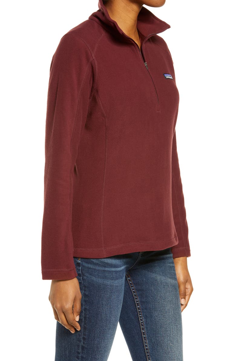 Patagonia Micro D<sup>®</sup> Quarter-Zip Fleece Pullover, Alternate, color,