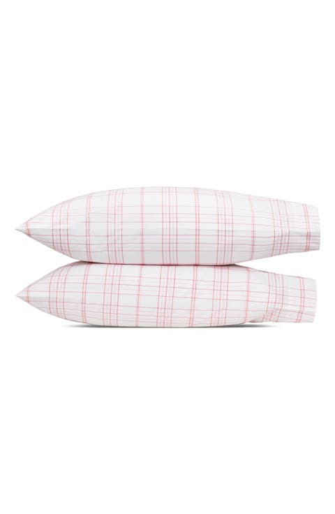August Plaid Set of 2 Pillowcases