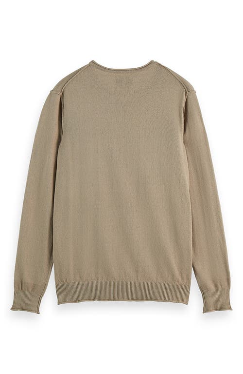 Scotch & Soda Neps Cotton & Wool Sweater In Gray