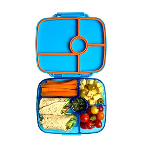 Go Leakproof Bento Lunch Box 5-Compartment Deep Tray
