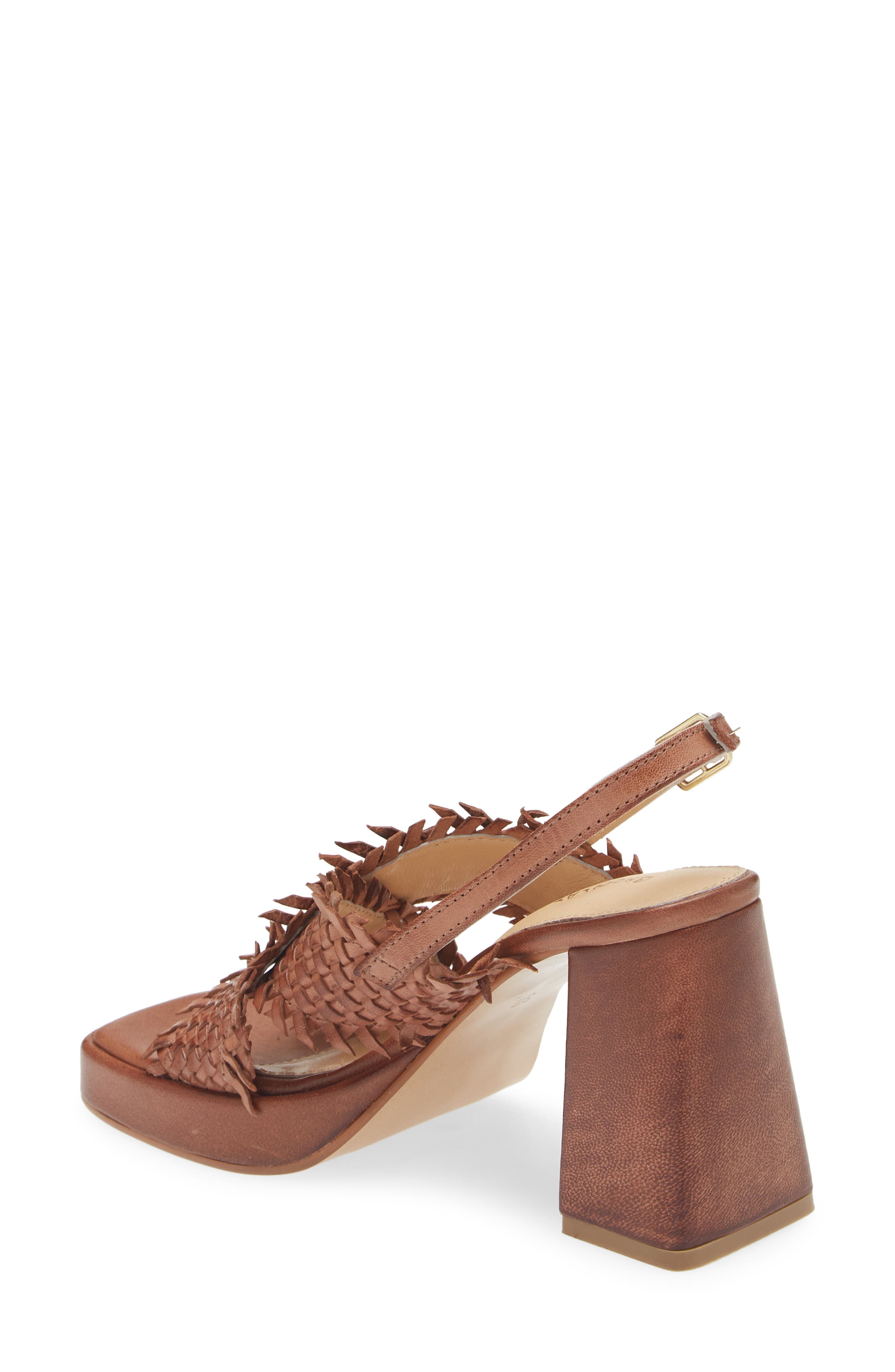 Chocolat Blu Inaya Slingback Platform Sandal, Alternate, color, 