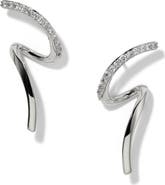 Nadri Muse Twirl Stud Earrings