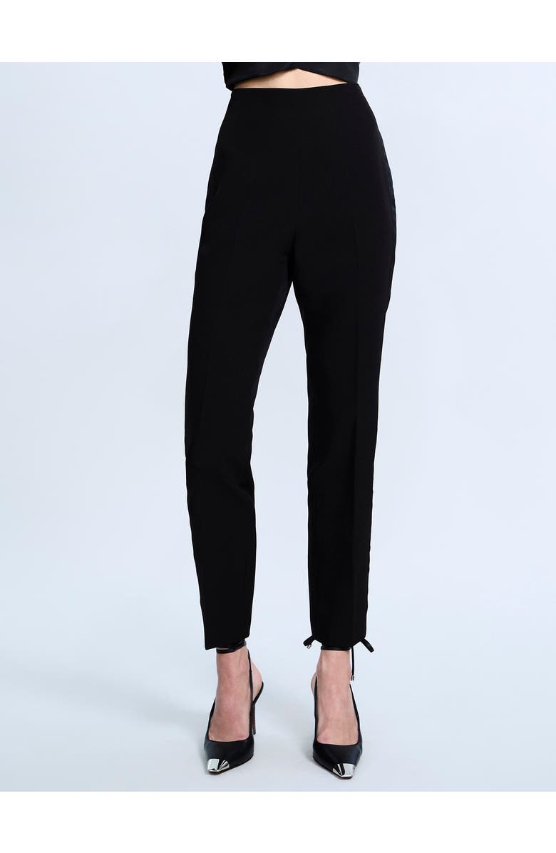 BCBGMAXAZRIA Cigarette Pants, Alternate, color, Black