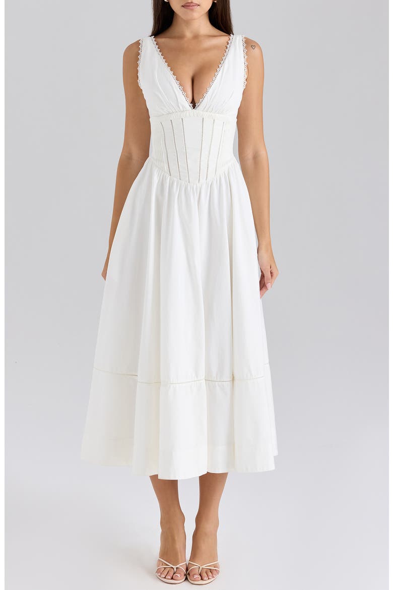Samia Maxi Sundress, Main, color, WHITE