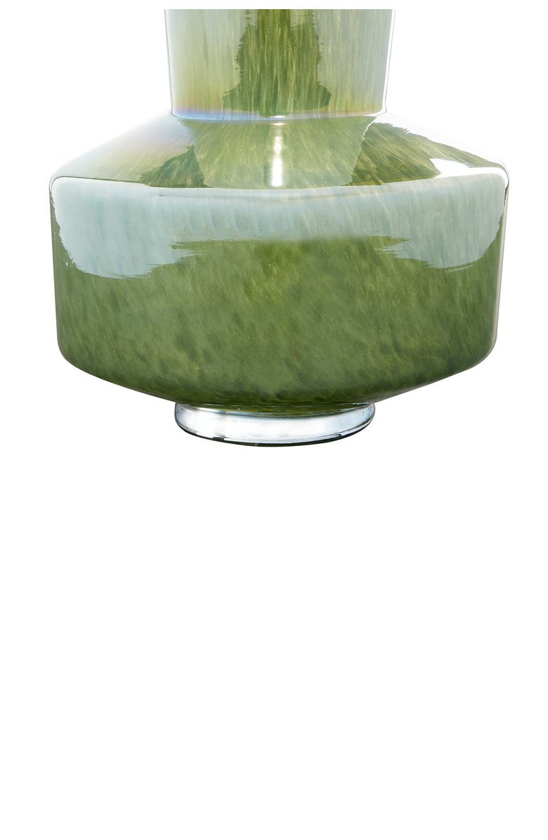 Novogratz Green Glass Modern Vase, Alternate, color,