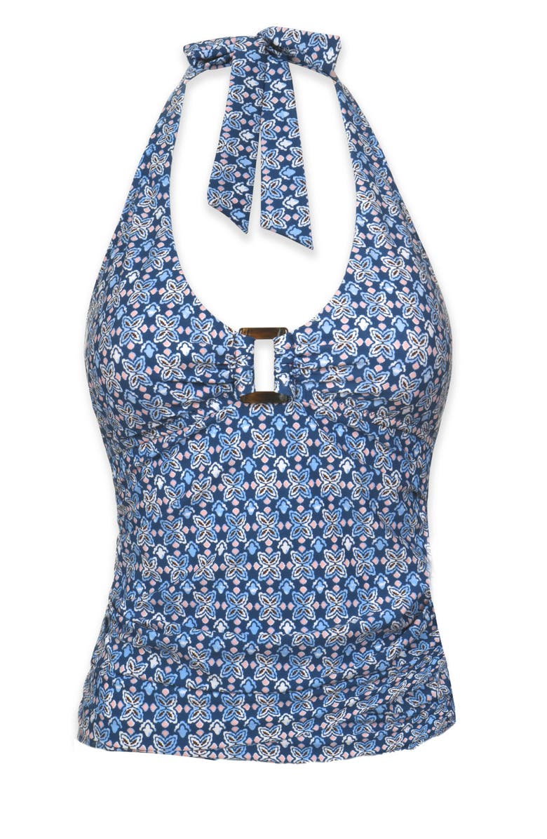 HELEN JON Mara Tortoise Tankini, Alternate, color, Lagos